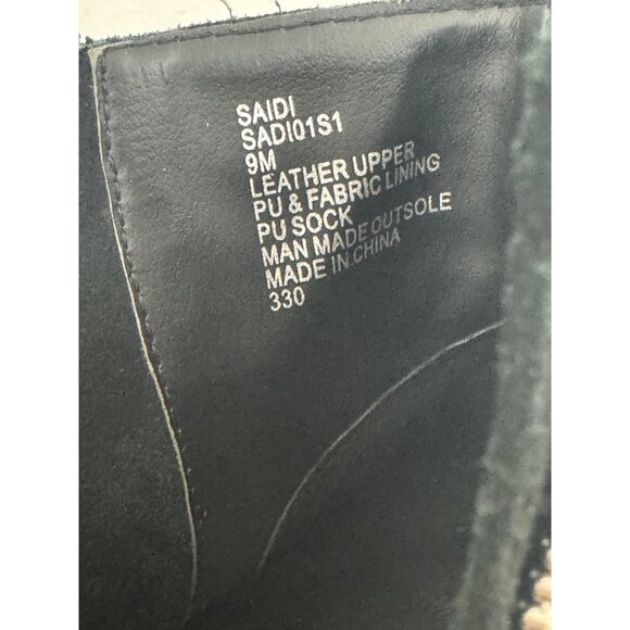 Size 9 M Steve‎ Madden Saidi Suede Wedge Sneakers Shoes Bootie Zippers Ankle - Picture 9 of 11